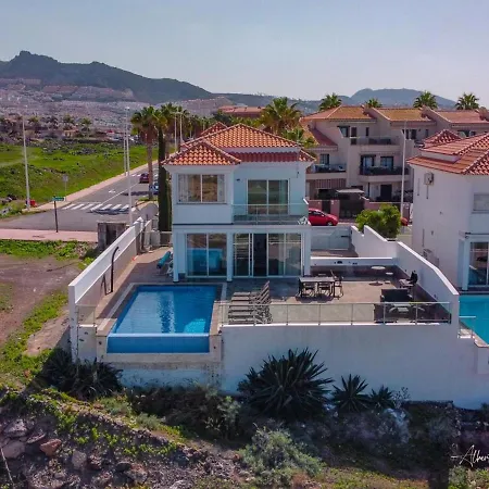 וילה Preciosa Con Vistas Al Mar, Piscina Infinity En Mirador Del Duque אדחה